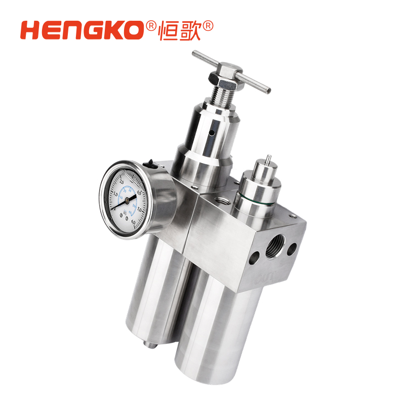 不銹鋼氣源處理器三聯(lián)件在超高純電子特氣系統(tǒng)的應(yīng)用！
