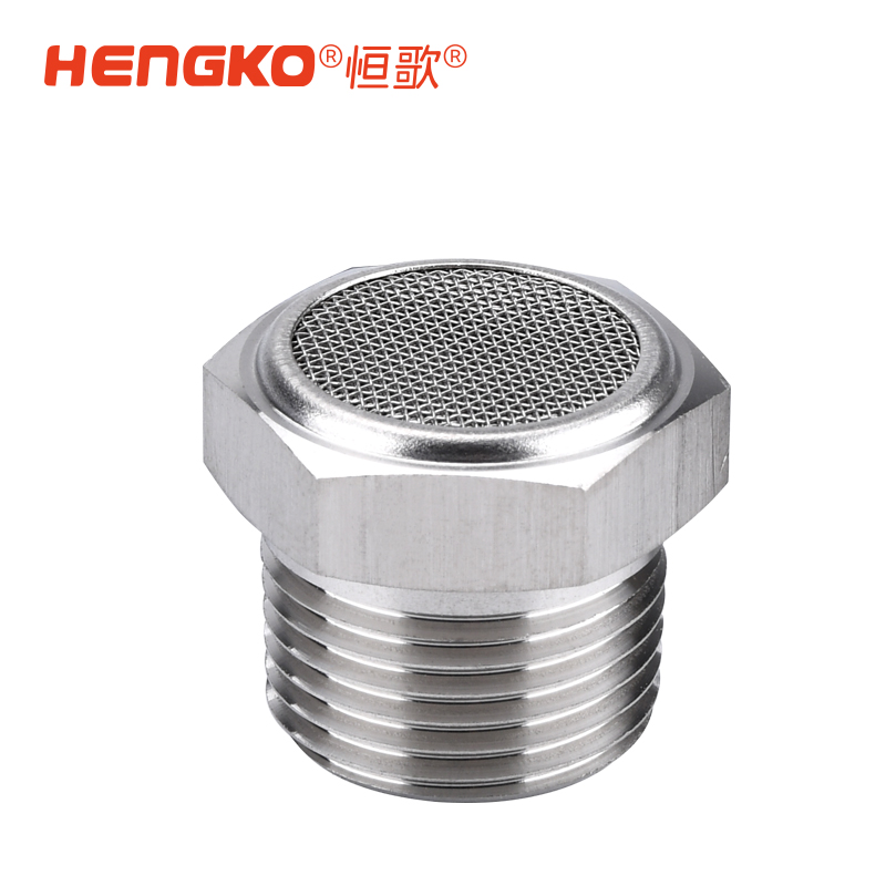 壓縮空氣機(jī)不銹鋼消聲器，現(xiàn)貨供應(yīng)，高效降